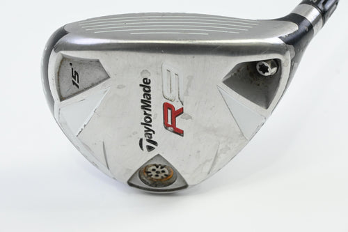 Taylormade R9 #3 Wood / 15 Degree / Regular Flex Fujikura Motore 70 Shaft