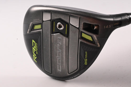 Cobra King Radspeed #3 Wood / 14.5 Degree / Stiff Flex HZRDUS Blue 70 Shaft
