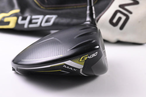 Ping G430 Max Driver / 10.5 Degree / Stiff Flex Ping Alta CB Black 55 Shaft
