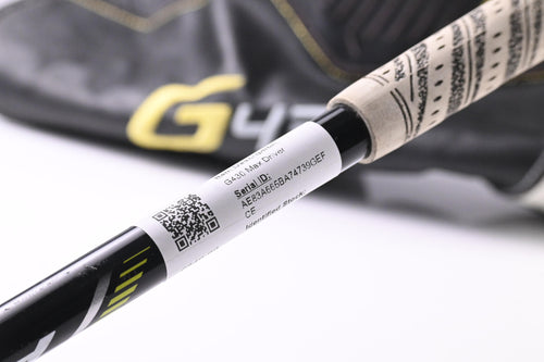 Ping G430 Max Driver / 10.5 Degree / Stiff Flex Ping Alta CB Black 55 Shaft
