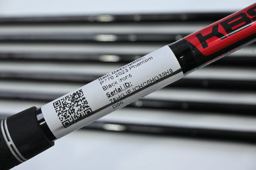 Taylormade P770 2023 Phantom Black Irons / 4-PW / Stiff Flex KBS Tour Shafts