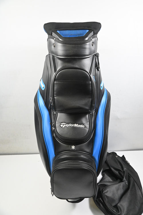 Taylormade Cart Bag / 14-Way Divider / Black, Blue