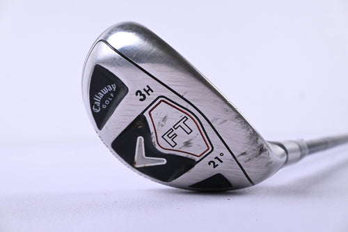 Callaway FT #3 Hybrid / 21 Degree / Regular Flex Fujikura M Fit-On Shaft