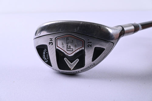Callaway FT #3 Hybrid / 21 Degree / Regular Flex Fujikura M Fit-On Shaft
