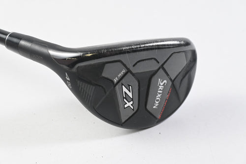 Left Hand Srixon ZX Mk II 2023 #4 Hybrid / 22 Degree / Regular Flex HZRDUS Smoke
