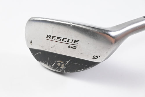 Taylormade Rescue Mid #4 Hybrid / 22 Degree / Stiff Flex Taylormade Shaft