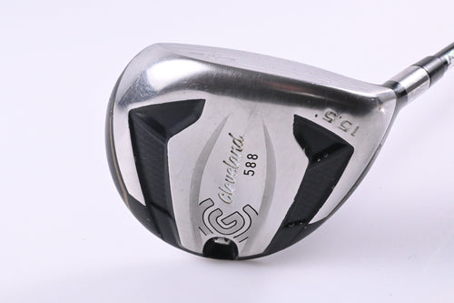 Cleveland 588 #3 Wood / 15.5 Degree / Senior Flex Matrix Ozik 6Q3 Shaft