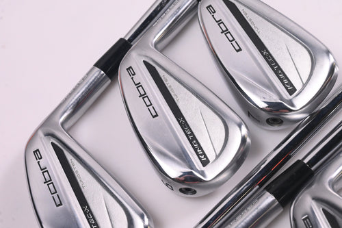 Cobra 2025 King Tec-X Irons / 5-PW+GW / Regular Flex KBS Tour Lite Shafts