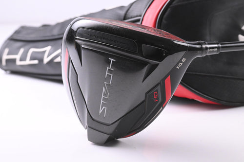 Taylormade Stealth HD Driver / 10.5 Degree / X-Flex Mitsubishi Kai'li Black 70
