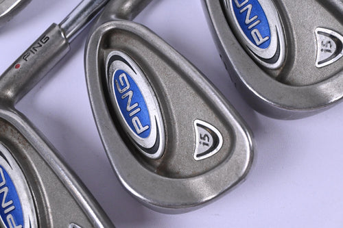 Ping i5 Irons / 4-PW / Red Dot / Regular Flex Steel Shafts