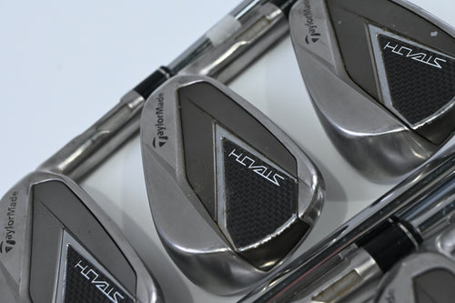 Taylormade Stealth Irons / 5-PW+AW / Regular Flex KBS Tour Lite Shafts
