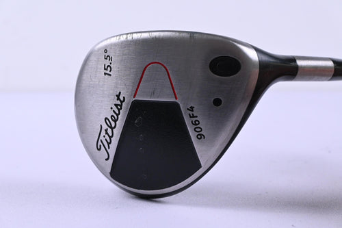 Titleist 906 F4 #3 Wood / 15.5 Degree / Regular Flex Aldila VS 80 Shaft