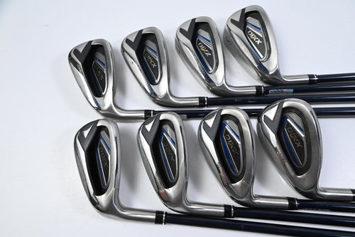 Left Hand XXIO 12 Irons / 5-PW+GW+SW / Regular Flex XXI0 DST MP1200 47 Shaft