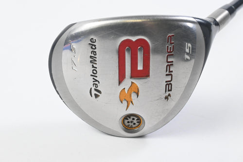 Taylormade Burner 2008 #5 Wood / 17.5 Degree / Stiff Flex Taylormade Reax 70