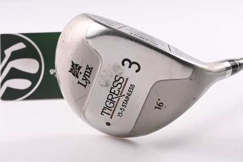 Ladies Lynx Tigress #3 Wood / 16 Degree / Ladies Flex Lynx Shaft