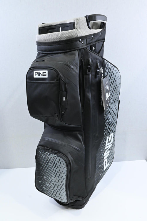 Ping Pioneer Monsoon Cart Bag / 14-Way / Black, Grey