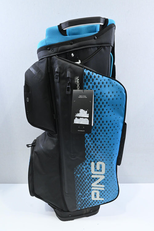 Ping Pioneer Monsoon Cart Bag / 14-Way / Blue. Black