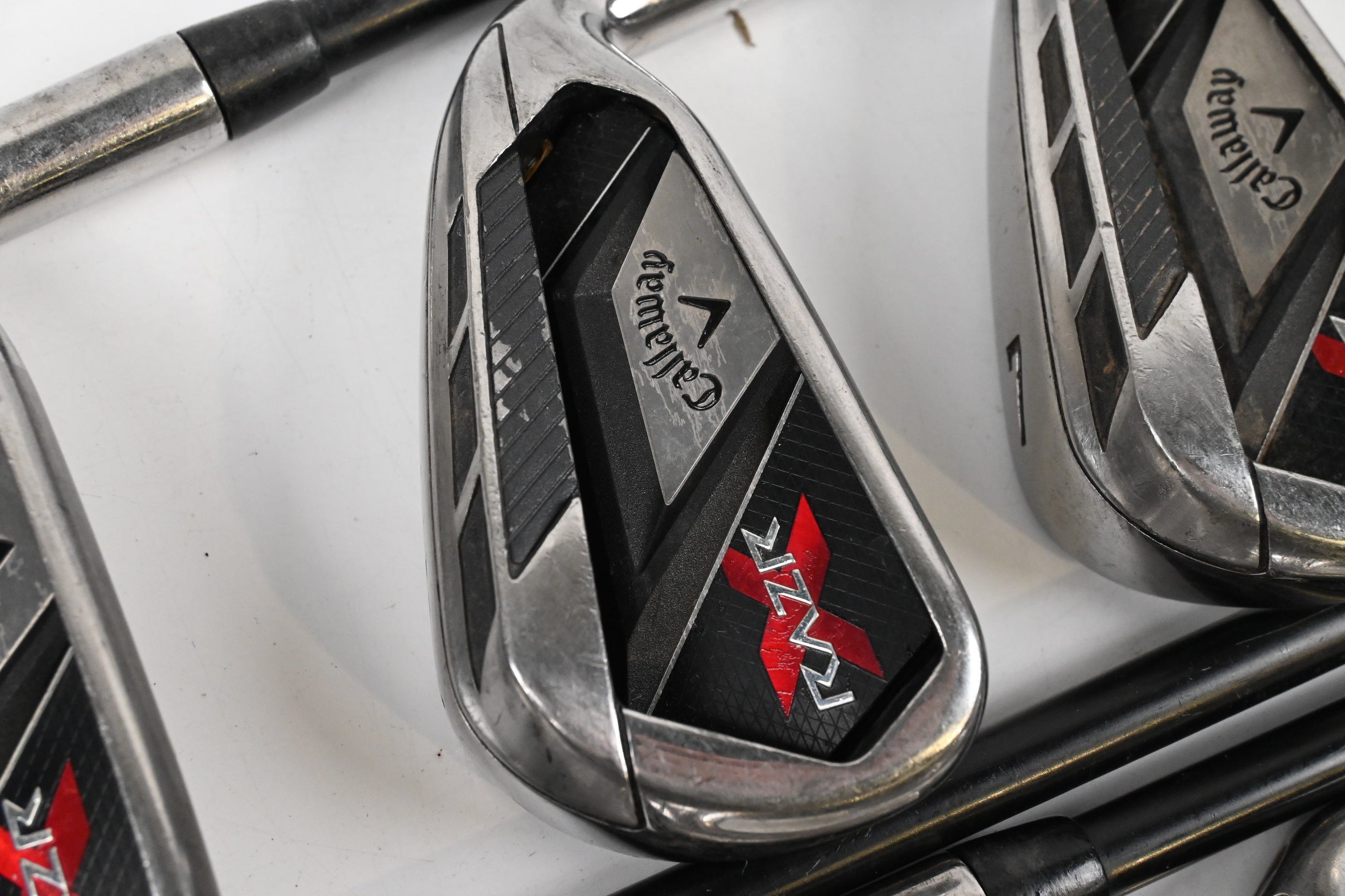 Fers Callaway RAZR X Noir - 6 Fers (5-PW) - Tige Graphite R-Flex - Droitier - Bon état
