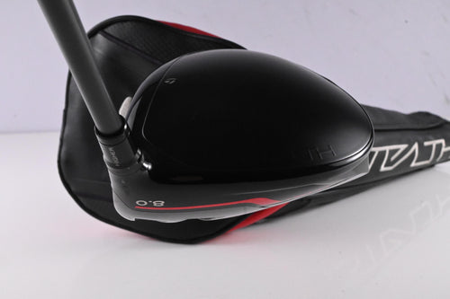 Taylormade Stealth Plus Driver / 8 Degree / Stiff Flex HZRDUS Smoke Black 60