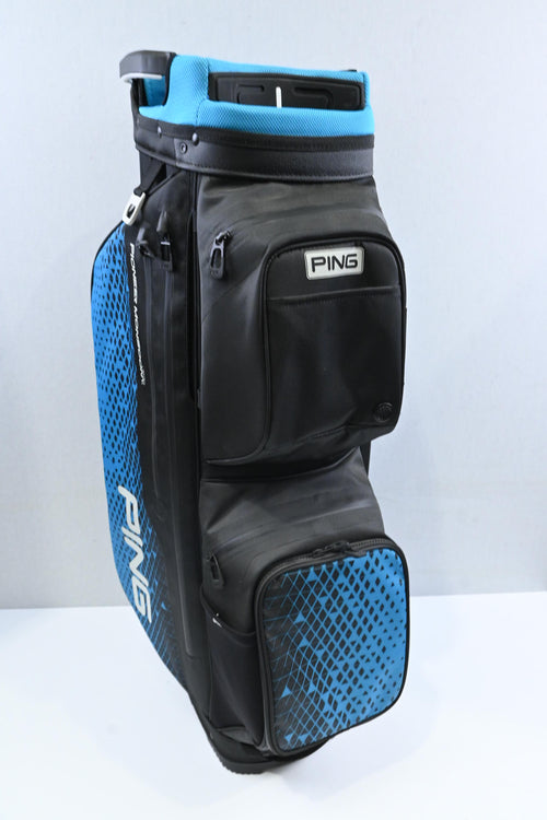 Ping Pioneer Monsoon Cart Bag / 14-Way / Blue. Black