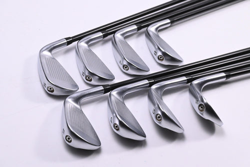 Left Hand Cobra LTDx Irons / 5-PW+GW+SW / Regular Flex KBS PGI 75 Shafts