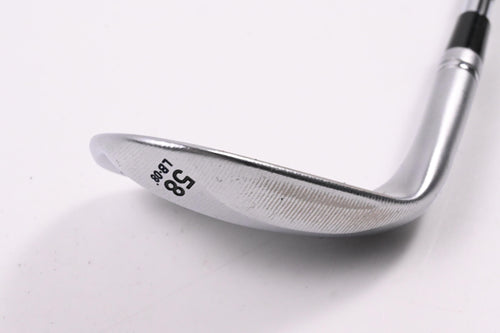 Taylormade Milled Grind 3 Chrome Lob Wedge / 58 Degree / Stiff Flex Dynamic Gold