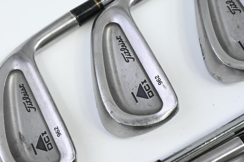 Titleist DCI 962 Irons / 4-PW+SW / Regular Flex FCM Rifle Shafts