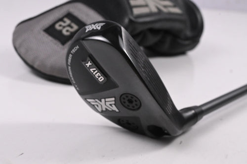 PXG 0317 X Gen4 #4 Hybrid / 22 Degree / Stiff Flex Hzrdus Smoke Black 80 Shaft
