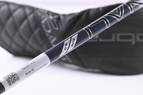 Cobra DS-Adapt LS Titanium #3 Wood / 14.5 Degree / Stiff Flex Denali Blue 60