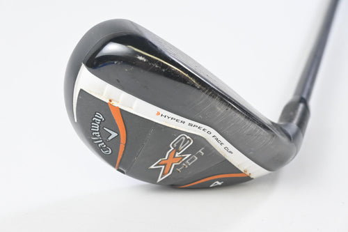 Callaway X2 Hot #4 Hybrid / 22 Degree / Regular Flex Callaway X2 Hot Blue 60