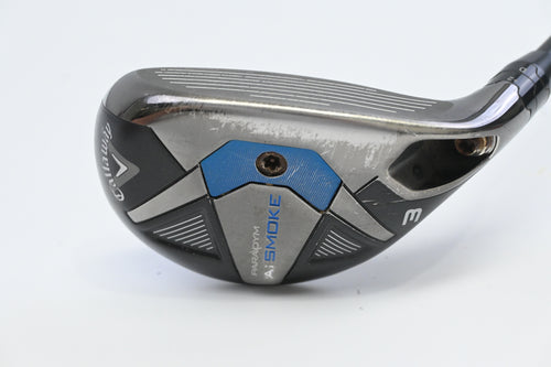 Callaway Paradym Ai Smoke #3 Hybrid / 18 Degree / Stiff Flex Cypher 70 Shaft