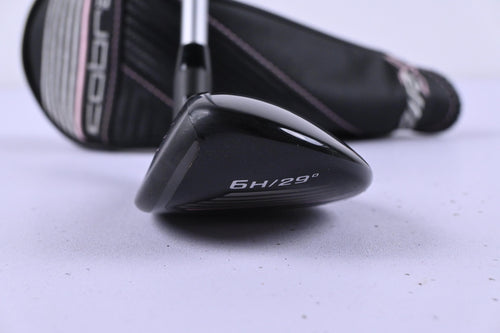 Left Hand Cobra Air-X #6 Hybrid / 29 Degree / Ladies Flex Ultralite 45 Shaft