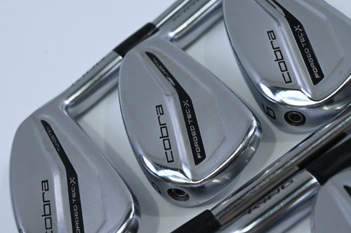 Cobra Forged Tec X 2022 Irons / 4-PW / Regular Flex KBS Tour Lite Shafts