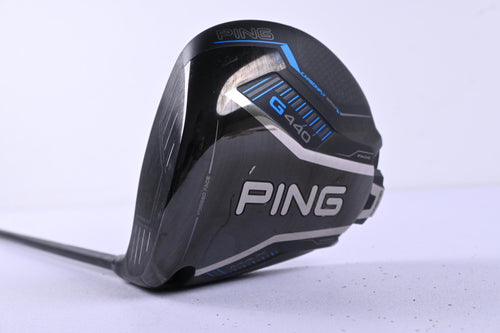 Left Hand Ping G440 Max Driver / 10.5 Degree / Regular Flex Ping Alta CB Blue 50
