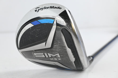 Taylormade SIM Max #3 Wood / 15 Degree / Stiff Flex EvenFlow Riptide 70 Shaft