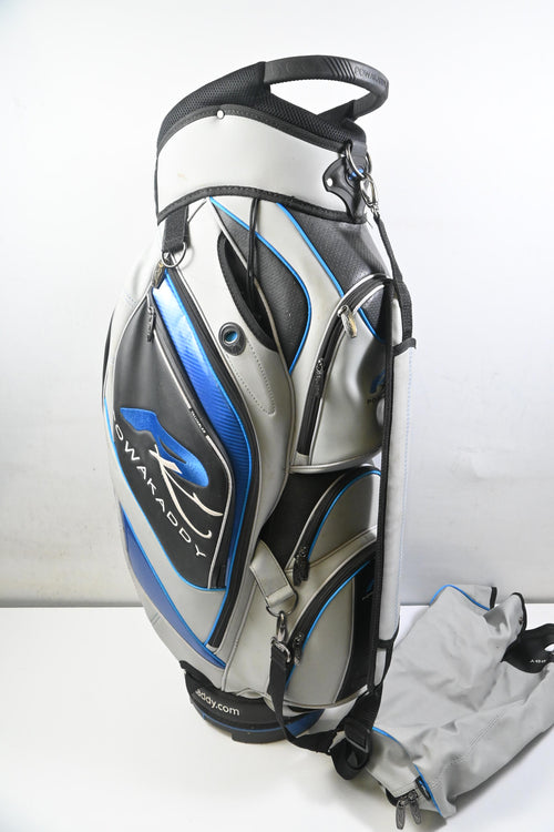 Powakaddy Cart Bag / 14-Way Divider / Grey, Black, Blue