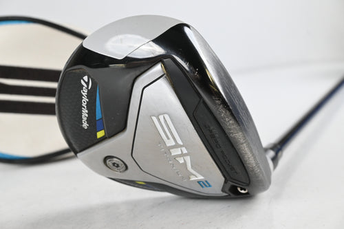 Taylormade SIM2 Ti #3 Wood / 13.5 Degree / Stiff Flex Hzrdus Smoke Black RDX 60
