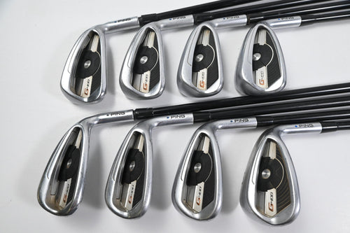 Ping G400 Irons / 5-PW+GW+SW / Blue Dot / Regular Flex Ping Alta CB AWT