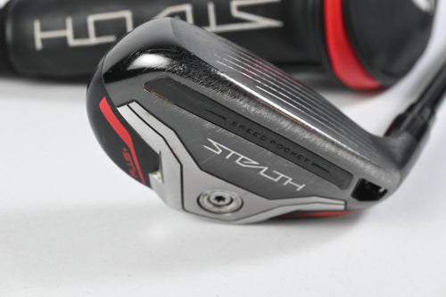 Taylormade Stealth Plus #3 Hybrid / 19.5 Degree / Stiff Flex Hzrdus Smoke Red 80