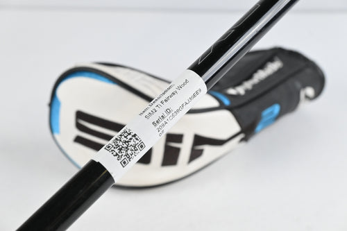 Taylormade SIM2 Ti #3 Wood / 13.5 Degree / Stiff Flex Hzrdus Smoke Black RDX 60