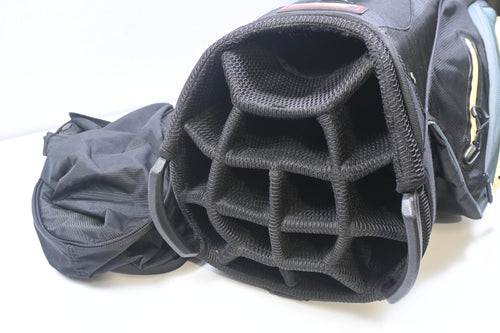 Titleist Cart Bag / 14-Way Divider / Black, Grey, Yellow