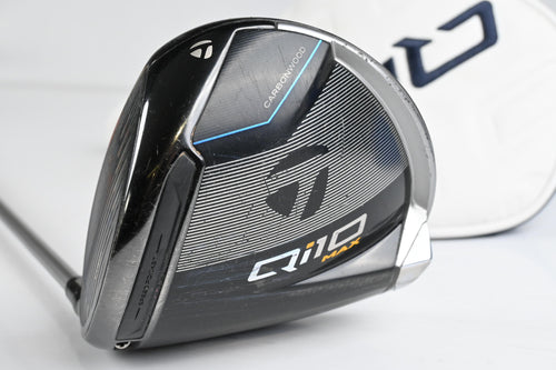 Left Hand Taylormade Qi10 Max Driver / 10.5 Degree / Regular Flex Speeder NX TCS