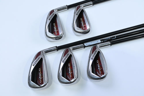 Callaway Diablo Edge Irons / 5-9 / Regular Flex Callaway 75 Shafts