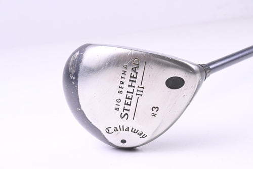 Callaway Steelhead III #3 Wood / 15 Degree / Regular Flex Callaway System III