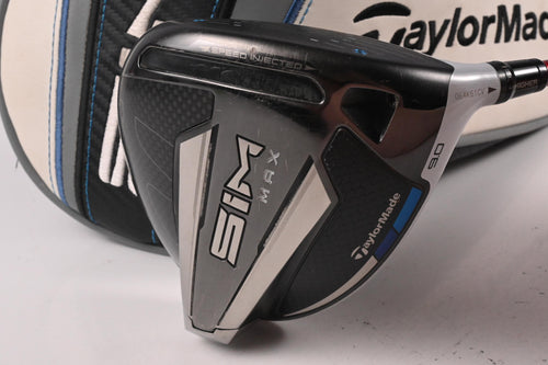 Taylormade SIM Max Driver / 9 Degree / Regular Flex Fujikura Ventus Red 5 Shaft