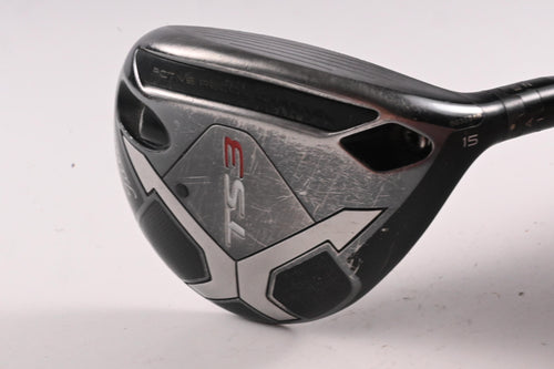 Titleist TS3 #3 Wood / 15 Degree / X-Flex Project X HZRDUS RDX Smoke Black 70