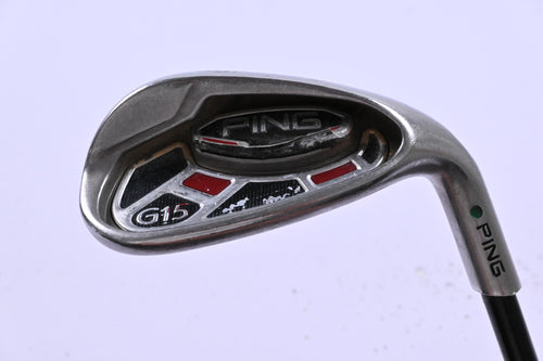 Ping G15 Sand Wedge / 54 Degree / Green Dot / Senior Flex Grafalloy AttackLite