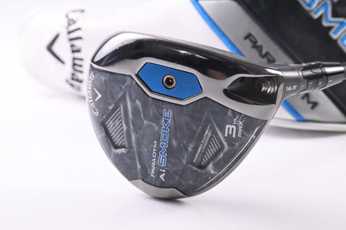 Callaway Paradym Ai Smoke Max #3HL Wood / 16.5 Degree / Regular Flex Tensei AV