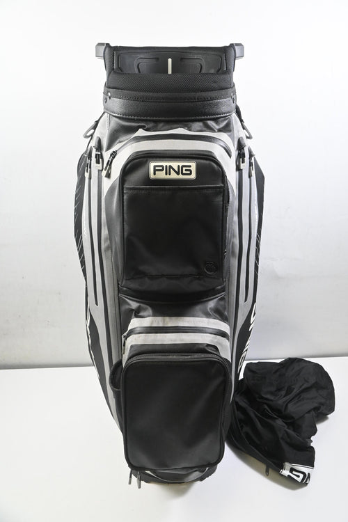 Ping Pioneer Monsoon Cart Bag / 15-Way Divider / Black, Grey