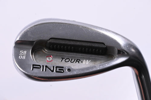 Ping Tour-W Lob Wedge / 58 Degree / Black Dot / Regular Flex Ping AWT Shaft